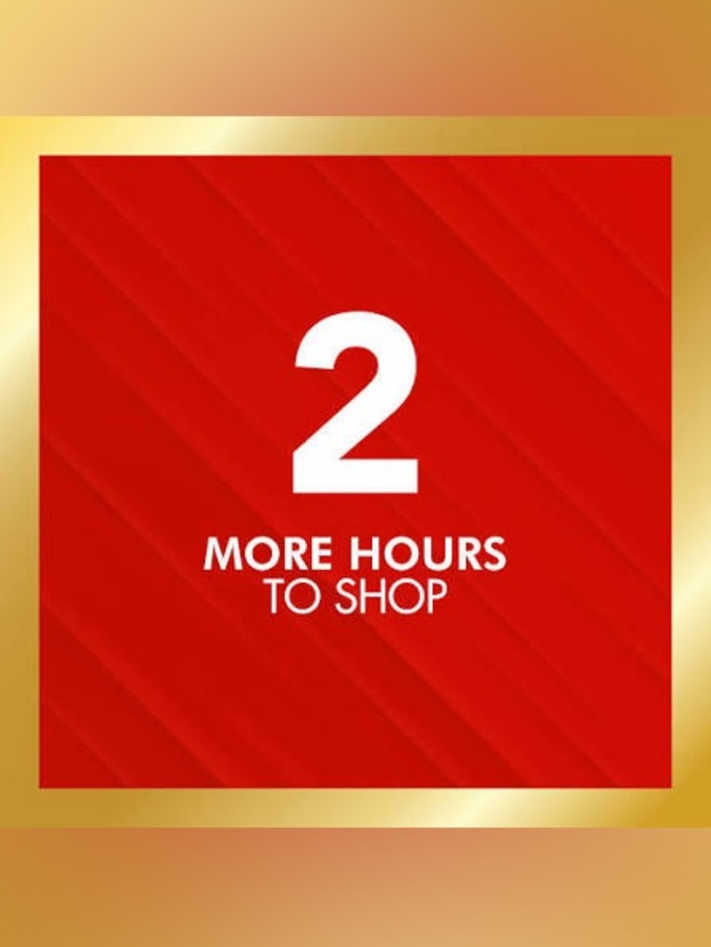 Last chance to shop!!!